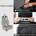 Housse de Siège Auto Imperméable pour Chien