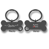 Médaille d'identification personnalisée pour chien