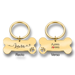 Médaille d'identification personnalisée pour chien