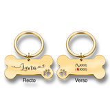 Médaille d'identification personnalisée pour chien