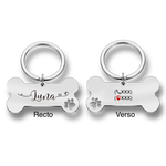 Médaille d'identification personnalisée pour chien