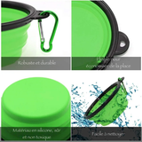 Bol Pliable Portable en Silicone 2 en 1