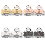 Médaille d'identification personnalisée pour chien